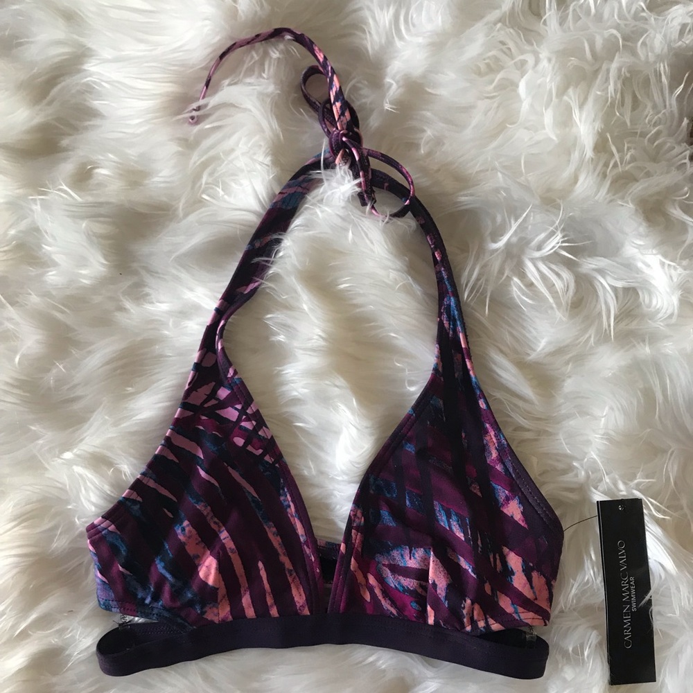 Carmen Marc Valvo Bikini Top size XS